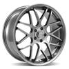 2015-23 Mustang Downforce Wheel & Nitto Tire Kit  - 20x8.5/10 - Gloss Graphite