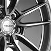 2015-23 Mustang Velgen VF5 Wheel & M/T Tire Kit - 20x10/11 - Gunmetal
