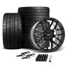 2015-23 Mustang SVE R357 Wheel & Nitto Tire Kit - 19x10 - Gloss Black