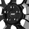 2015-23 Mustang SVE R357 Wheel & Nitto Tire Kit - 19x10 - Gloss Black