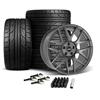 2015-23 Mustang SVE R357 Wheel & Nitto Tire Kit - 19x10 - Gloss Graphite