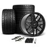 2015-23 Mustang SVE R357 Wheel & Nitto NT555 G2 Tire Kit - 19x10/11 - Gloss Black