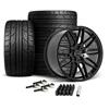 2015-2023 Mustang Velgen VF9 Wheel & Nitto Tire Kit - 20x10/11 - Satin Black