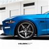 2015-2022 Mustang Velgen Classic5 V2 Wheel & MT Tire Kit - 20x10/11 - Gloss Gunmetal