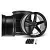 2015-26 Mustang Velgen Classic5 V2 Wheel Kit - 20X10/11  - Gloss Black