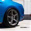 2015-2022 Mustang Velgen Classic5 V2 Wheel Kit - 20X10/11 - Gloss Gunmetal