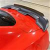 2015-23 Mustang GT500 Style Rear Spoiler w/ Gurney Flap  - Matte Black