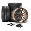 2015-23 Mustang Velgen VF5 Wheel & M/T Tire Kit - 20x10/11 - Gloss Bronze