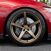 2015-2023 Mustang Velgen Classic5 V2 Wheel & MT Tire Kit - 20x10/11 - Gloss Bronze
