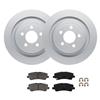 2015-23 Mustang Rear Brake Rotor & Pad Kit - 13"