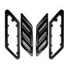 2015-23 Mustang Roush Fender Vent Heat Extractors  - Gloss Black