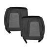 2015-23 Mustang Factory Style Seat Covers - Black/Gray