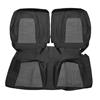 2015-23 Mustang Factory Style Seat Covers - Black/Gray