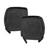 2015-2023 Mustang Factory Style Seat Covers - Black Simulated Leather