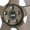 2015-2023 Mustang SVE R355 Wheel & Firestone Tire Kit - 19x10/11 - Satin Bronze