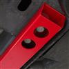 2015-26 Mustang BMR Shorter Tube Jacking Rails - Red