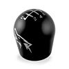2015-26 Mustang Billetworkz Weighted Shift Knob - Coyote Engraved - Matte Black