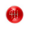 2015-26 Mustang Billetworkz Weighted Shift Knob - Coyote Engraved - Gloss Red