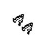 2015-26 Mustang Sun Visor to Headliner Retaining Clip - Pair