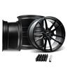 2015-20 Mustang Velgen VF5 Wheel Kit - 20x11/11.5  - Gloss Black GT350/R