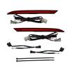 2018-23 Mustang Form Lighting LED Rear Reflectors  - Red