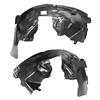2018-23 Mustang Inner Fender Splash Shield Kit - Front - Non Performance Pack