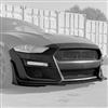 2018-23 Mustang GT500 Front Bumper Conversion Kit