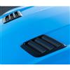 2018-23 Mustang Roush Heat Extractor Hood Inserts  - Gloss Black