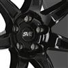 2020-2022 Mustang SVE CFX Forged Wheel & Michelin Sport 4S Tire Kit - 20x11/11.5 - Gloss Black - GT500