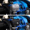 2024-26 Mustang Mishimoto  Aluminum Coolant Tank - Black