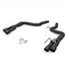 2024-2026 Mustang 5.0/2.3 Flowmaster Outlaw Axle Back Exhaust w/ Active Exhaust - Black Tips