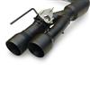 2024-2026 Mustang 5.0/2.3 Flowmaster Outlaw Axle Back Exhaust w/ Active Exhaust - Black Tips
