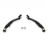 2024-2025 Mustang 5.0/2.3 Flowmaster Outlaw Axle Back Exhaust w/o Active Exhaust - Polished Tips