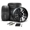 2024-26 Mustang Velgen VF5 Wheel & M/T Tire Kit - 20x10/11  - Gloss Black