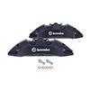 2024-26 Mustang Brembo Rear Brake Caliper Kit  - Satin Black Performance Pack