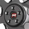2024 Mustang SVE R350 Wheel & Nitto NT05 Tire Kit - 19x10/11 - Liquid Graphite