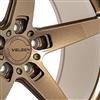 2024-25 Mustang Velgen Classic5 V2 Wheel & Nitto Tire Kit - 20x10/11  - Gloss Bronze