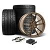 2024-26 Mustang Velgen VF5 Wheel & Nitto Tire Kit - 20x10/11  - Gloss Bronze