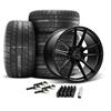 2024-26 Mustang Velgen VF5 Wheel & M/T Tire Kit - 20x10/11  - Satin Black