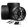 2024-26 Mustang Velgen VF5 Wheel & Nitto Tire Kit - 20x10/11  - Satin Black