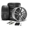 2024-26 Mustang Velgen VF5 Wheel & M/T Tire Kit - 20x10/11  - Gloss Gunmetal