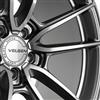 2024-26 Mustang Velgen VF5 Wheel & M/T Tire Kit - 20x10/11  - Gloss Gunmetal