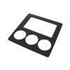 1987-89 Mustang 417 Fox Double DIN Radio Trim Bezel - HVAC Relocation