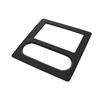 1990-93 Mustang 417 Fox Double DIN Radio Trim Bezel - HVAC Relocation