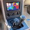 1990-93 Mustang 417 Fox Double DIN Radio Trim Bezel - HVAC Relocation