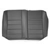 1985-86 Mustang TMI Sport Seat Vinyl Upholstery Kit  - Charcoal Gray Convertible