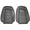 1985-86 Mustang TMI Sport Seat Vinyl Upholstery Kit  - Charcoal Gray Convertible