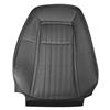 1987-89 Mustang TMI Sport Seat Vinyl Upholstery Kit  - Smoke Gray Hatchback