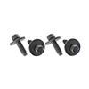 1990-93 Mustang Lower Dash Trim Panel Kit  - Black