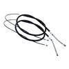 1979-82 Mustang Rear Parking Brake Cables - Drum Brakes - Pair